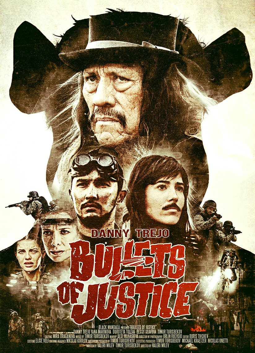 Póster y trailer de “Bullets of Justice”, producción kazaja protagonizada por Danny Trejo – La abadía de Berzano